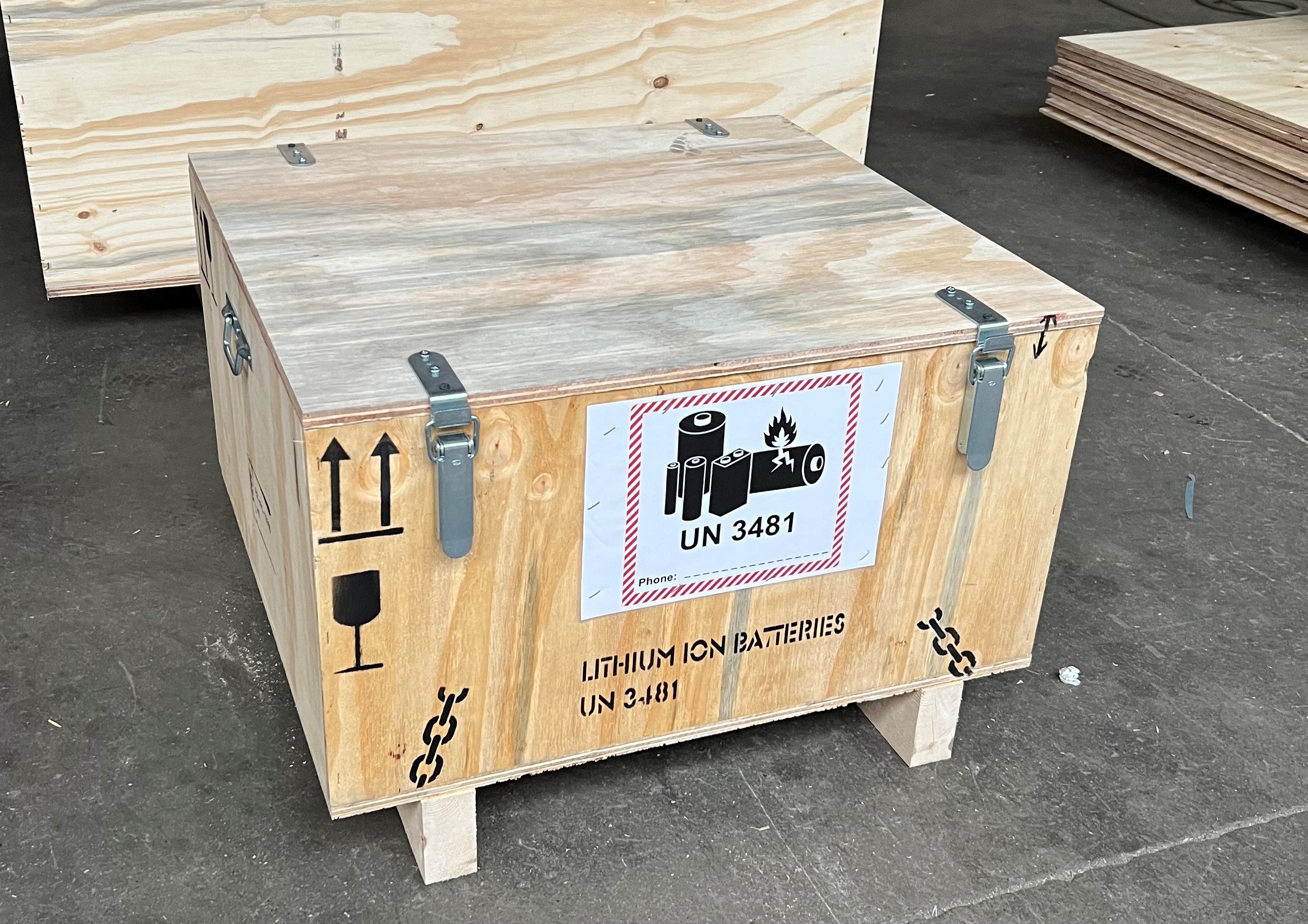 caisse navette batterie